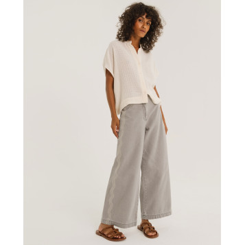 tops et chemises virza emma écru tinsels