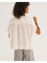 tops et chemises virza emma écru tinsels