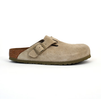 sabots boston leve faded kaki Birkenstock