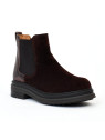 Bottines laki cacao-python café Aliwell