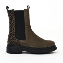 Bottines kira kaki-léo Aliwell