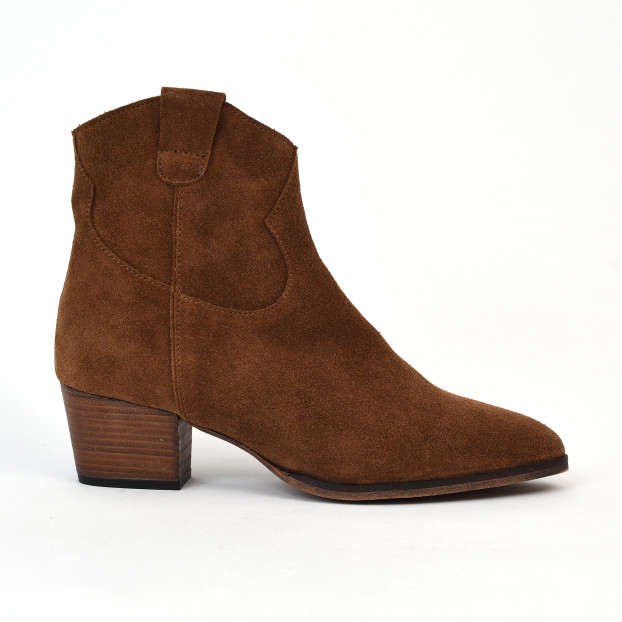 Bottines farol camel Aliwell