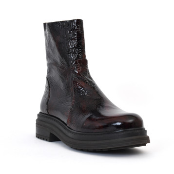 Bottines flynt emaux marron Aliwell