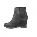 bottines compensées reishi noir Unisa