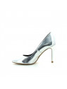 escarpins miroir argent manoush