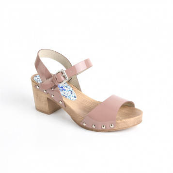 sandales & nu-pieds sok colors nude ippon vintage