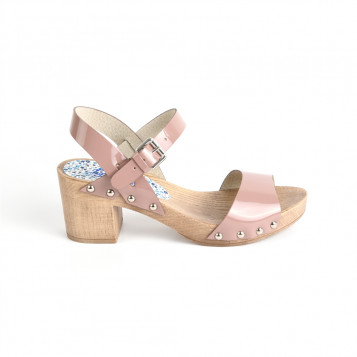 sandales & nu-pieds sok colors nude ippon vintage