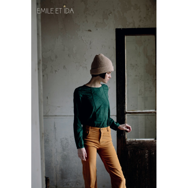 pantalons et jeans ida p066b curry emile et ida