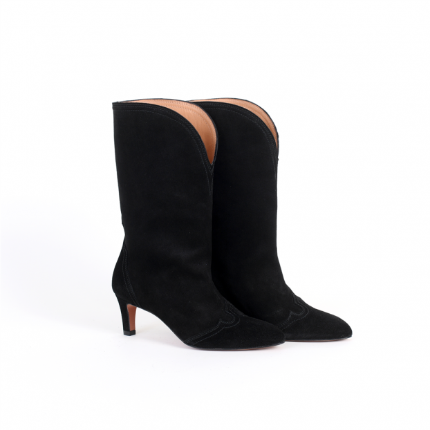 bottes à talons 12563 noir Toral