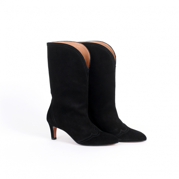 bottes à talons 12563 noir Toral