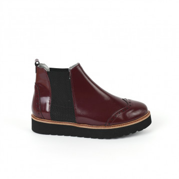 Bottines hunter thick bordeau ippon vintage