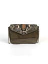 sac à main mini leçon python verde Craie