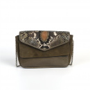 sac à main mini leçon python verde Craie