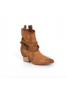 bottines d'été 510224 cognac Air Step