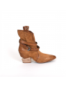 bottines d'été 510224 cognac Air Step