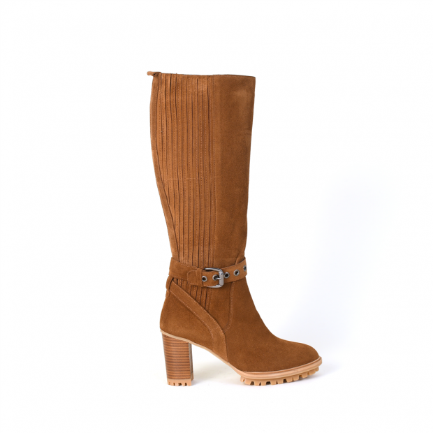 bottes lina camel Philippe Morvan