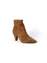 bottines à talons arizona taupe schmoove femme