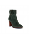 bottines à talons gc lz f 26 vert kaki elisa lanci
