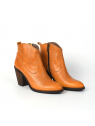 bottines à talons sirena jaune Minka