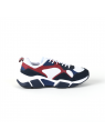 baskets chunky material mix blanc/marine Tommy Hilfiger