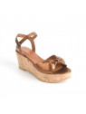 sandales & nu-pieds ariel ankle bronze Schmoove Femme