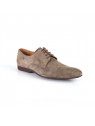 chaussures à lacets douglas taupe Christian Pellet