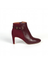 bottines à talons arlette cherry red Petite Mendigote