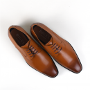 chaussures à lacets simon cognac digel