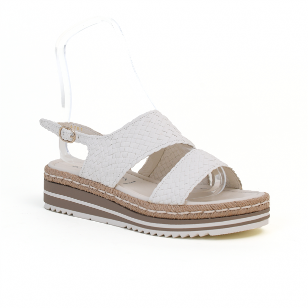 sandales & nu-pieds 8329 blanc Pons Quintana