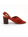 sandales à talons fantine brique Aliwell