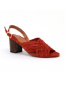 sandales à talons fantine brique Aliwell