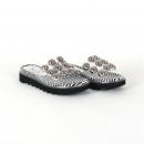 sandales & nu-pieds 17127 blanc/white/argento Pertini