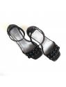 sandales à talons 16989 noir Pertini