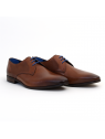 chaussures à lacets verdol cognac Azzaro