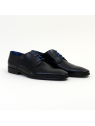 chaussures à lacets jory noir Azzaro