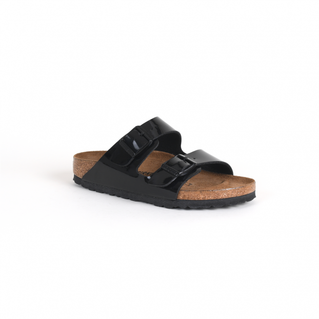 mules arizona vernis noir Birkenstock