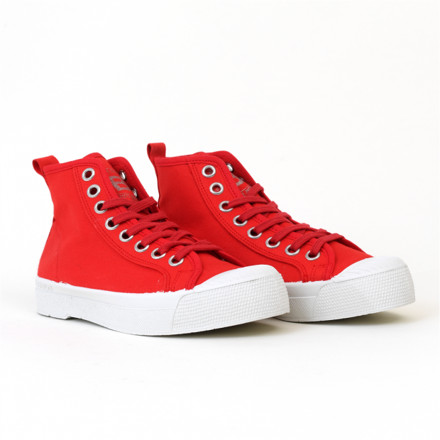 Baskets stella b79 rouge Bensimon