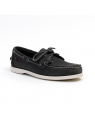 chaussures bateaux docksides crasy horse dark grey regular Sebago
