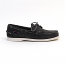 chaussures bateaux docksides crasy horse dark grey regular Sebago