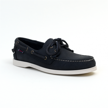 chaussures bateaux docksides crasy horse blue navy regular Sebago