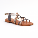 sandales & nu-pieds harry gris/multi Les Tropéziennes