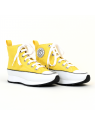 Baskets frasne jaune Rosemétal
