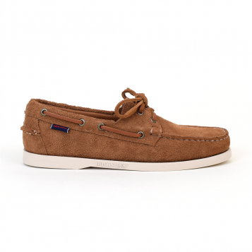chaussures bateaux portland flesh out brown cognac Sebago