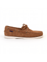 chaussures bateaux portland flesh out brown cognac Sebago