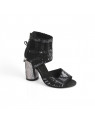 sandales & nu-pieds ef 188 noir nsand