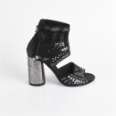 sandales & nu-pieds ef 188 noir nsand