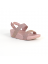 sandales & nu-pieds lottie glitzy backstrap sandales rosegold Fitflop