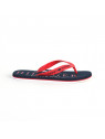 tongs nautical print beach sandal rouge Tommy Hilfiger
