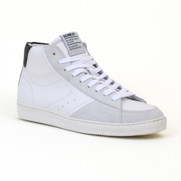 baskets graf mid cut white Schmoove