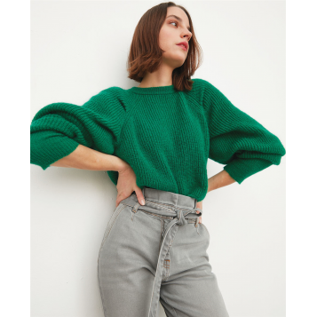 mailles et sweats simeo green tinsels